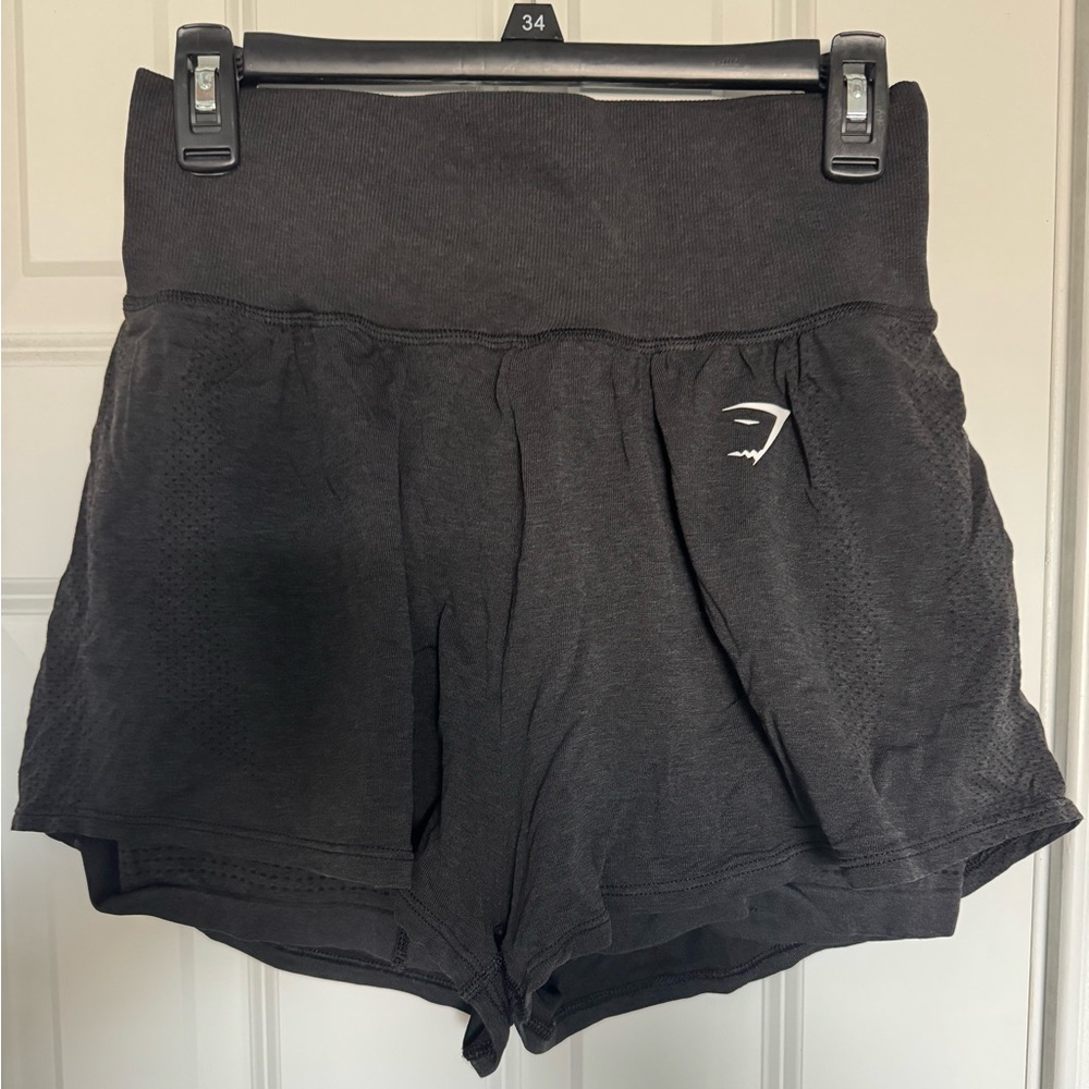 Women's Gymshark Black Gym Shorts